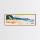 Punta Uva Beach, Costa Rica Watercolor Print, Vacation Gift, Costa Rica Wall Art, Beach Painting, Beach Decor, Large Wall Art, Wood Frame Art
