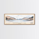 Sandwood Bay, Scotland Watercolor Print, Vacation Gift, Scotland Wall Art, Beach Painting, Beach Decor, Large Wall Art, Wood Frame Art