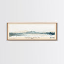 Zhoushan, China Watercolor Beach Print, Vacation Gift, China Wall Art, Beach Painting, Beach Decor, Beach Painting