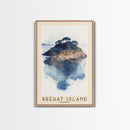 Bréhat Island, France Watercolor Beach Print, Vacation Gift, France Wall Art, Beach Painting, Beach Decor, Beach Painting