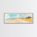 Île de Ré, France Watercolor Beach Print, Vacation Gift, France Wall Art, Beach Painting, Beach Decor, Beach Painting