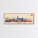Cluj Napoca Romania Travel Print Wall Art, Panoramic City Art, Travel Art, Wall Decor, Vacation Gift, Framed Canvas Print Or Metal Art