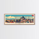 Gaziantep Turkey Travel Print Wall Art, Panoramic City Art, Travel Art, Wall Decor, Vacation Gift, Framed Canvas Print Or Metal Art