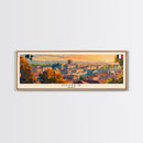 Nimes France Travel Art, City Art, Framed Canvas Print or Metal Wall Art, Europe Travel Poster, Panoramic Wall Art, Extra Wide Wall Art