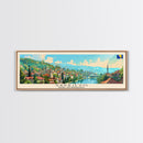 Sarajevo Bosnia Travel Art, City Art, Framed Canvas Print or Metal Wall Art, Europe Travel Poster, Panoramic Wall Art, Extra Wide Wall Art
