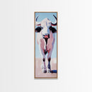 Bison Canvas Print Modern Rustic Wall Art Boho Art Southwest Wall Art Above Bed Art Vertical Wall Art