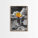 Desert Bloom, Wildflower Painting, Botanical Prints, Rustic Art, Southwest Wall Art, Nature Decor, Framed Canvas Print, Gift Idea