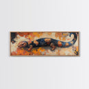 Wabi Sabi Wall Art, Framed Canvas Print, Rustic Decor, Extra Wide Art, Moody Art, Living Room Art, Above Bed Art, Minimalist Painting
