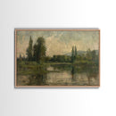 NuevArt Vintage Fine Art Landscape Art Print | Vintage Painting | Wall Art | Large Print | Landscape Painting | Fall Art Print