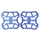 1 Pair Aluminum Alloy Bicycle Clipless Pedal Platform Adapters For Bike Pedals  Mountain Road Bike Accessories Universal Clipless  Alloy Platform Adapters Cleats Pedal