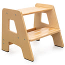 2-Step Wooden Stool for Kids by Ocodile.com