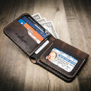 Badge Bifold Wallet by Bull Sheath Leather