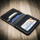 Minimalist Badge Wallet by Bull Sheath Leather