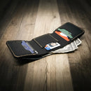 The Trinity Trifold Wallet by Bull Sheath Leather