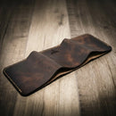 The Trinity Trifold Wallet by Bull Sheath Leather
