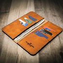 Western Long Wallet by Bull Sheath Leather