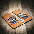 Western Long Wallet by Bull Sheath Leather