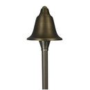 PLB17 Cast Brass LED Bell Shaped Lamp Ready 12V Low Voltage Pathway Outdoor Landscape Lighting Fixture