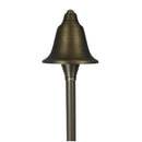 PLB17 Cast Brass LED Bell Shaped Lamp Ready 12V Low Voltage Pathway Outdoor Landscape Lighting Fixture