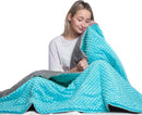 10 Lbs 48'' x 72'' Weighted Blanket for Kids with Removable Cover by Hazli Collection