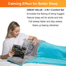 10 Lbs 48'' x 72'' Weighted Blanket for Kids with Removable Cover by Hazli Collection