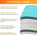 10 Lbs 48'' x 72'' Weighted Blanket for Kids with Removable Cover by Hazli Collection