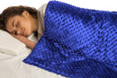 10 Lbs 48'' x 72'' Weighted Blanket for Kids with Removable Cover by Hazli Collection