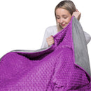 10 Lbs 48'' x 72'' Weighted Blanket for Kids with Removable Cover by Hazli Collection