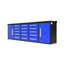 10ft Workbench Storage Cabinet with 15 Drawers & 2 Cabinets