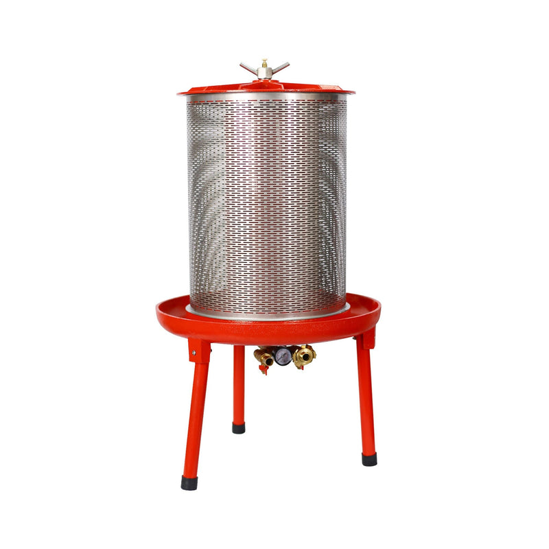 10 Gal Stainless Steel Hydraulic Fruit Wine Apple Press (SAK85622)