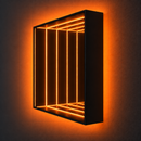 Square Infinity Mirror