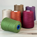 Revolution Fibers Zephira Wool-Silk 1lb Cones | 2/18 Lace Weight Yarn | 50% Superfine Merino Wool & 50% Tussah Silk by Revolution Fibers