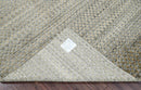 5x7 Gray LoomBloom Hand Knotted Modern & Contemporary Textured Tibetan 100% Wool Oriental Area Rug