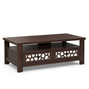 3-tier Coffee Table with 2 Drawers and 5 Support Legs by LJGDeals