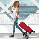 Folding Shopping Cart Utility Hand Truck with Rolling Swivel Wheels by LJGDeals