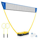 Portable Badminton Set Outdoor Sport Game Set with 2 Shuttlecocks by LJGDeals