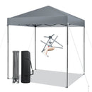 6.6 x 6.6 Feet Outdoor Pop-up Canopy Tent with UPF 50+ Sun Protection by LJGDeals