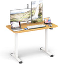 Electric Standing Desk Adjustable Stand up Computer Desk Anti-collision-Natural
