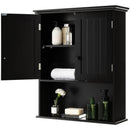 2-Door Wall Mount Bathroom Storage Cabinet with Open Shelf by LJGDeals