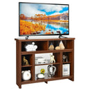 Modern Corner TV Stand with Adjustable Shelves for TVs up to 48 Inch by LJGDeals