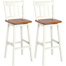 30.5 Inches Set of 2 Swivel Bar Stools with 360¬∞ Swiveling by LJGDeals