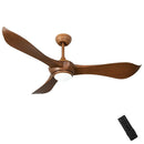 52 Inch Ceiling Fan with Light Reversible DC Motor by LJGDeals