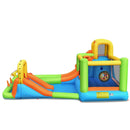 8-in-1 Inflatable Water Slide Bounce House with Splash Pool and 735W Blower by LJGDeals