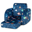 3-in-1 Convertible Kid Sofa Bed Flip-Out Chair Lounger for Toddler by LJGDeals