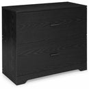 2-Drawer Lateral File Cabinet with Adjustable Bars for Home and Office by LJGDeals