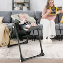 4-in-1 Baby High Chair with 6 Adjustable Heights by LJGDeals
