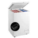 3.5/5 Cu.ft Compact Chest Freezer with Removable Storage Basket by LJGDeals