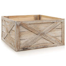 28.5 Inch Wooden Tree Collar Box for Indoor/Outdoor Use by LJGDeals