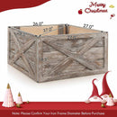 28.5 Inch Wooden Tree Collar Box for Indoor/Outdoor Use by LJGDeals
