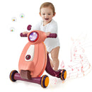 2-in-1 Baby Sit to Stand Learning Walker with Lights and Sounds